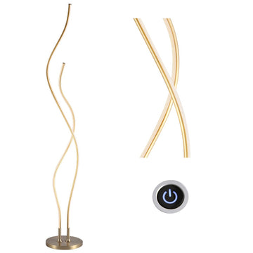 Cairo 63.75" LED Integrated Floor Lamp - JONATHAN Y